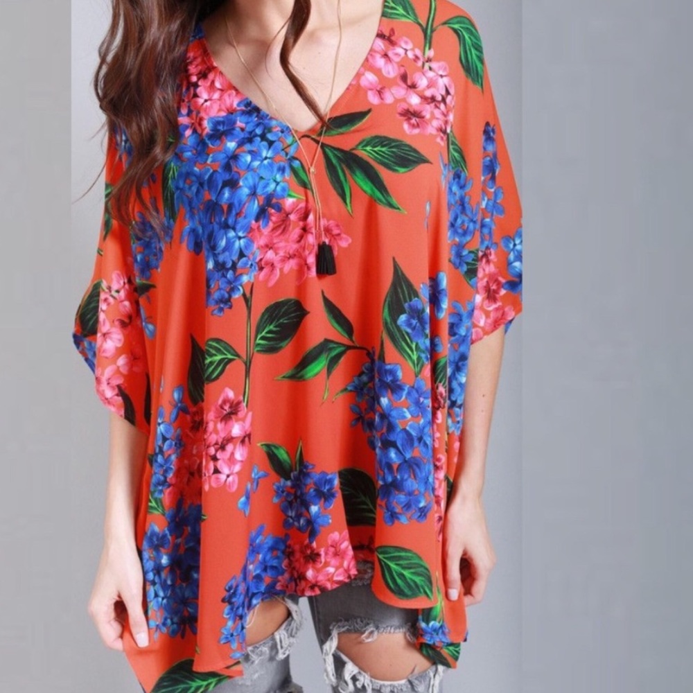 Show Me Your Mumu Bahama Bloom Peta Tunic Size S